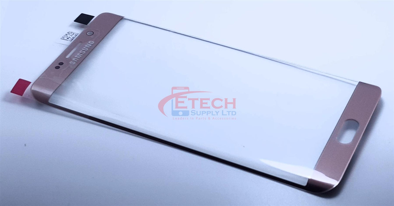 Samsung Galaxy S6 Edge Plus G928F Replacement Top Glass Without OCA - Pink Gold