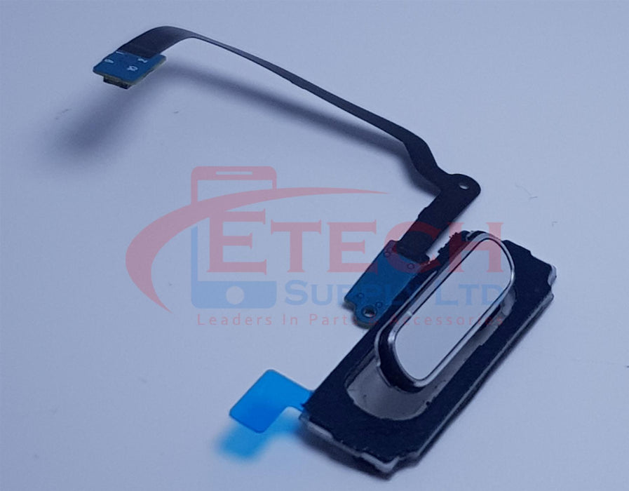 Samsung Galaxy S5 G900F Replacement Home Button With Flex Cable - Shimmery White