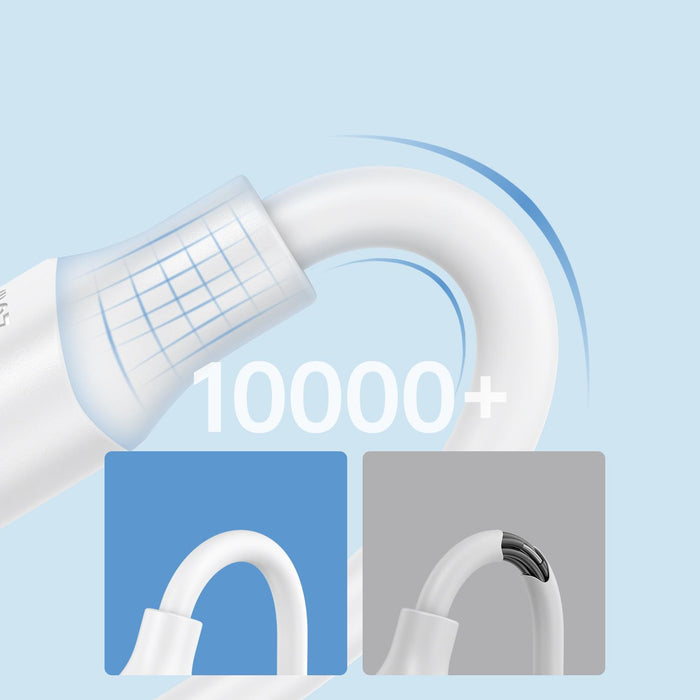 Joyroom S-A9 Long-Lasting Series 60W Fast Charging Cable | Type-C to Type-C | 1M | White