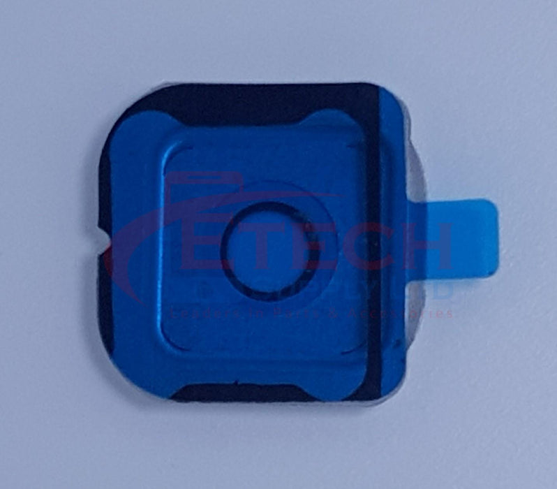 Samsung Galaxy S6 Edge G925F Replacement Rear Camera Ring With Lens & Adhesive - White Pearl