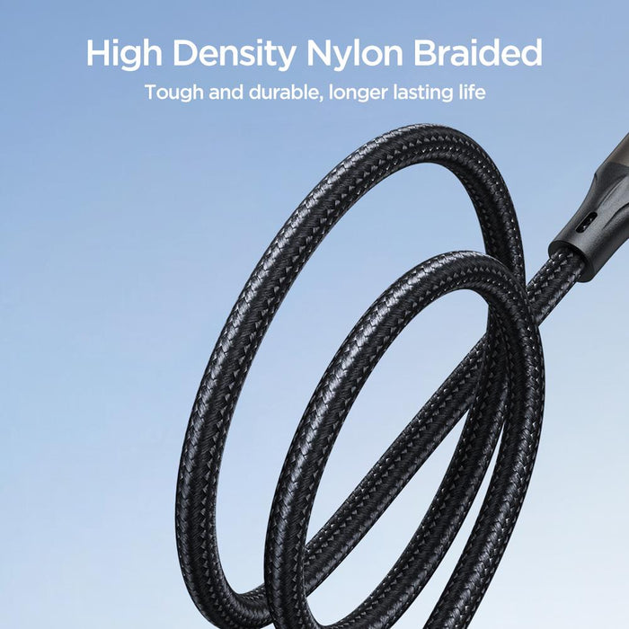 Joyroom S-A25 Light-Speed Series 30W Fast Charging Cable | Type-C to Lightning | 1.2M | Black