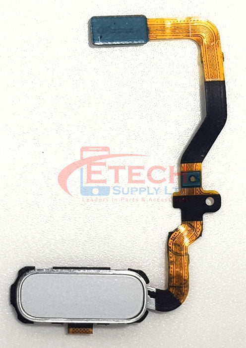 Samsung Galaxy S7 G930F Replacement Home Button Flex -  White Pearl