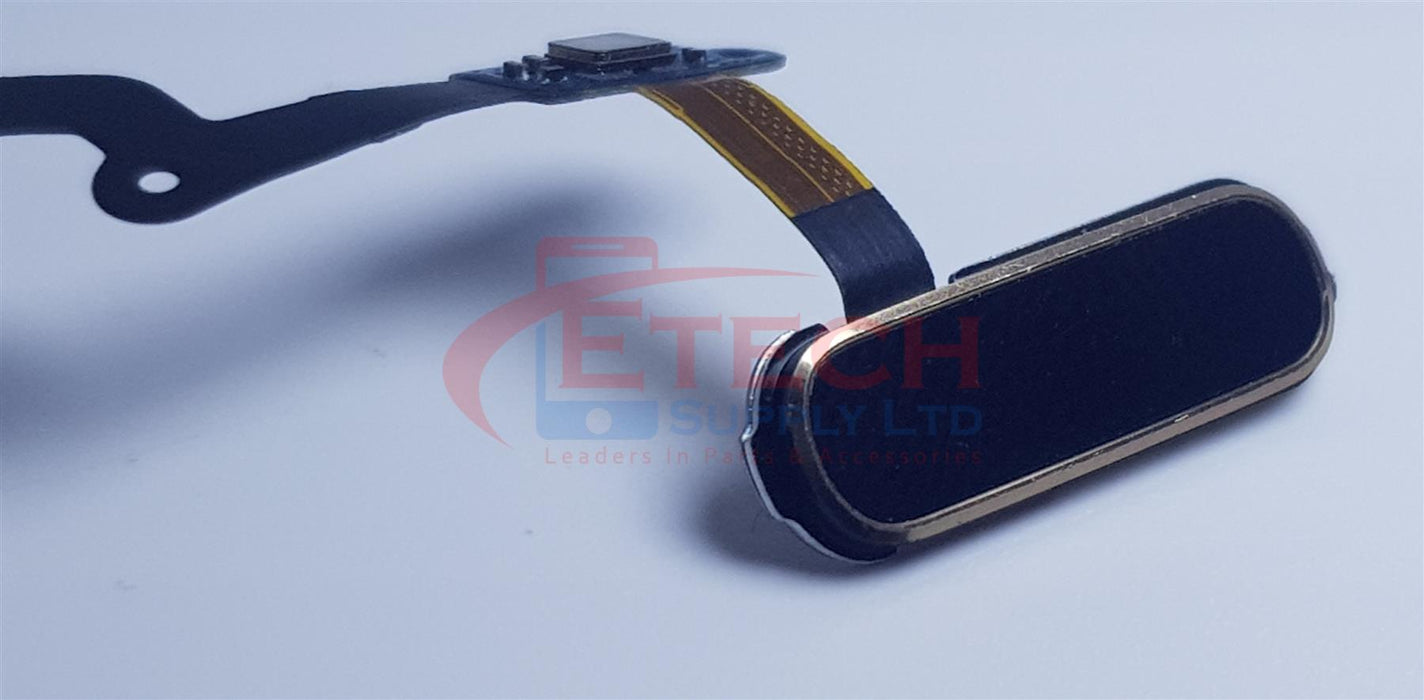 Samsung Galaxy S5 G900F Replacement Home Button With Flex Cable - Copper Gold