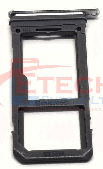 Samsung Galaxy S8 G950F / S8 Plus G955F Replacement Sim / SD Card Tray  - Arctic Silver