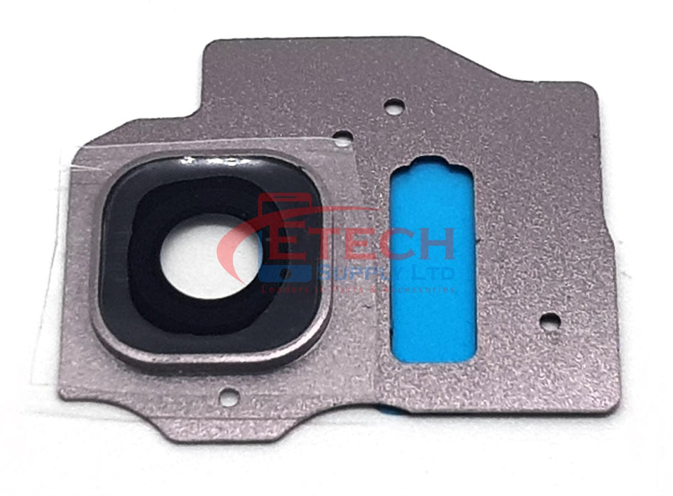 Samsung Galaxy S8 Plus G955F Replacement Rear Camera Ring With Lens & Adhesive - Artic Silver