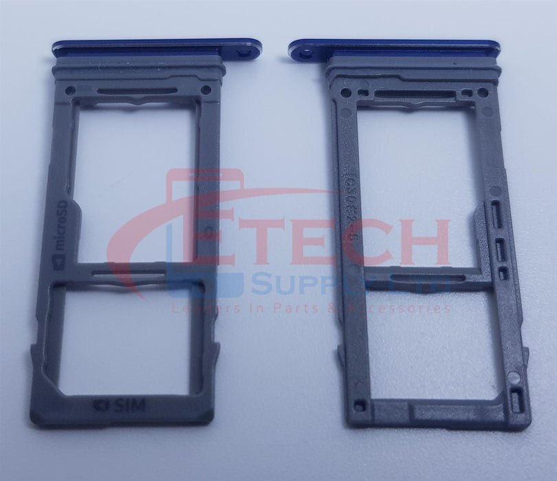 Samsung Galaxy Note 9 N960F Replacement Sim tray - Ocean Blue