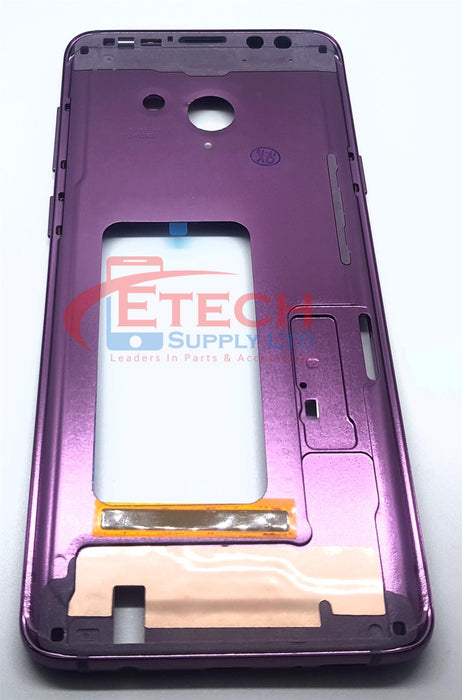 Samsung Galaxy S9 Plus G965F Replacement Mid Frame Housing With Parts - Lilac Purple