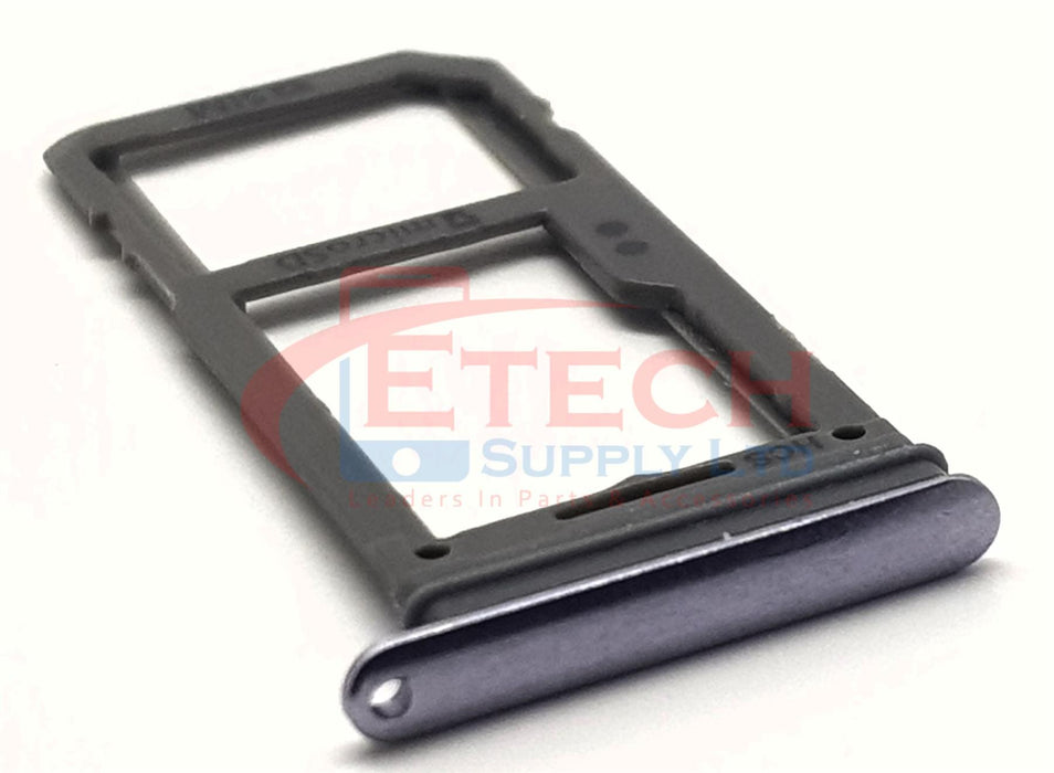 Samsung Galaxy S8 G950F / S8 Plus G955F Replacement Sim / SD Card Tray  - Orchid Grey