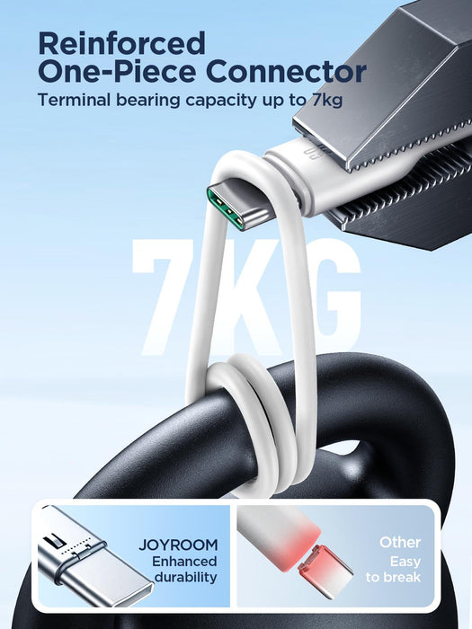 Joyroom S-A26-CC3 Flash-Charge Series 60W Fast Charging Cable | Type-C to Type-C | 1M | Black