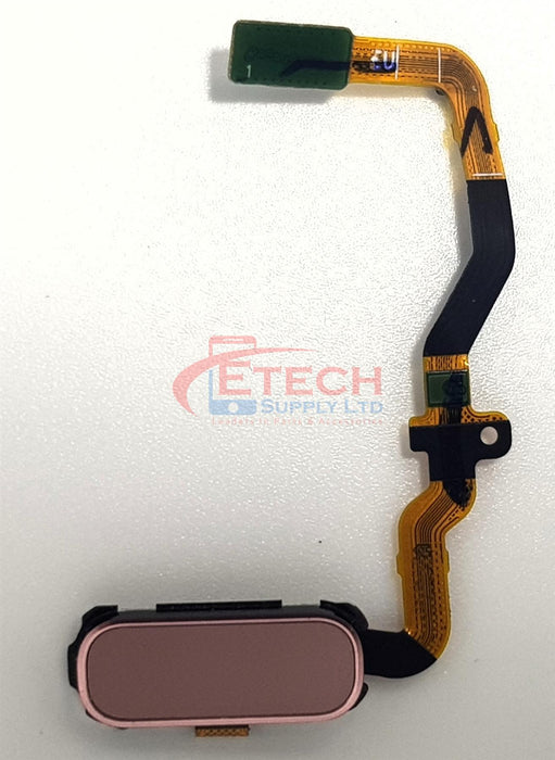 Samsung Galaxy S7 G930F Replacement Home Button Flex - Pink Gold
