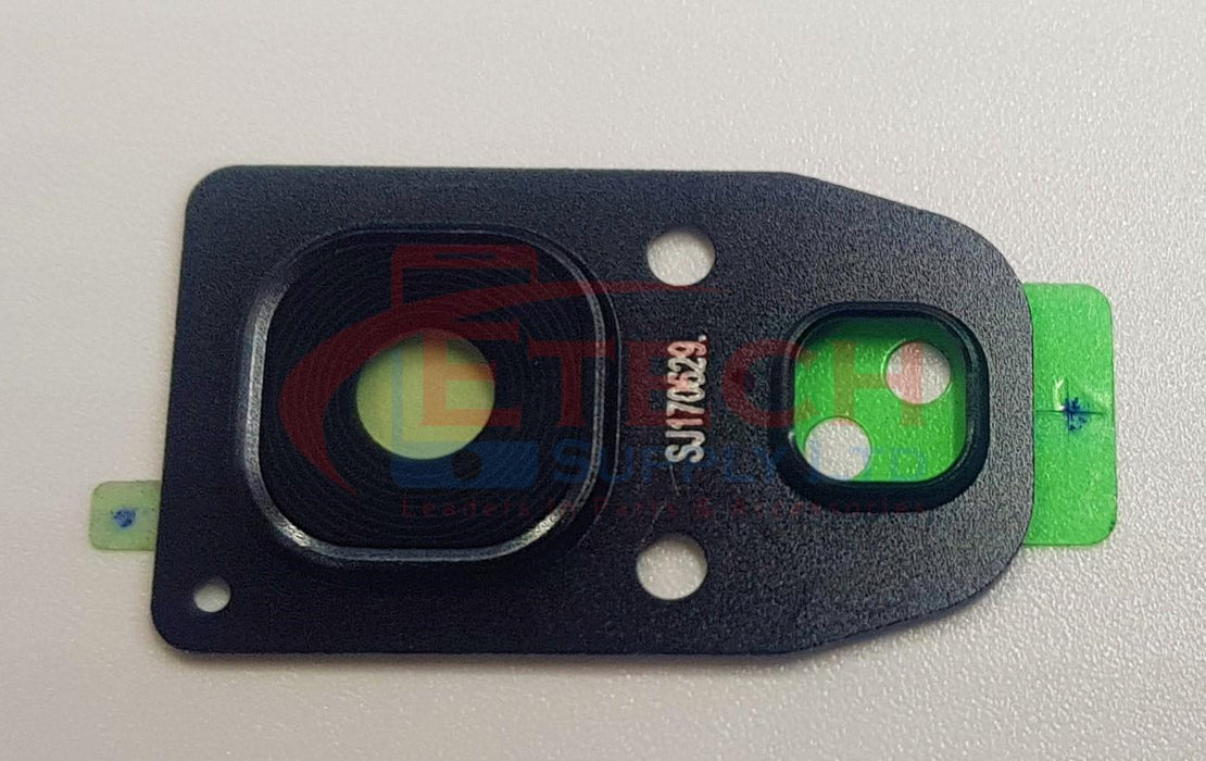 Samsung Galaxy A3 A320F 2017 Replacement Rear Camera Ring  With Lens & Adhesive - Black Sky