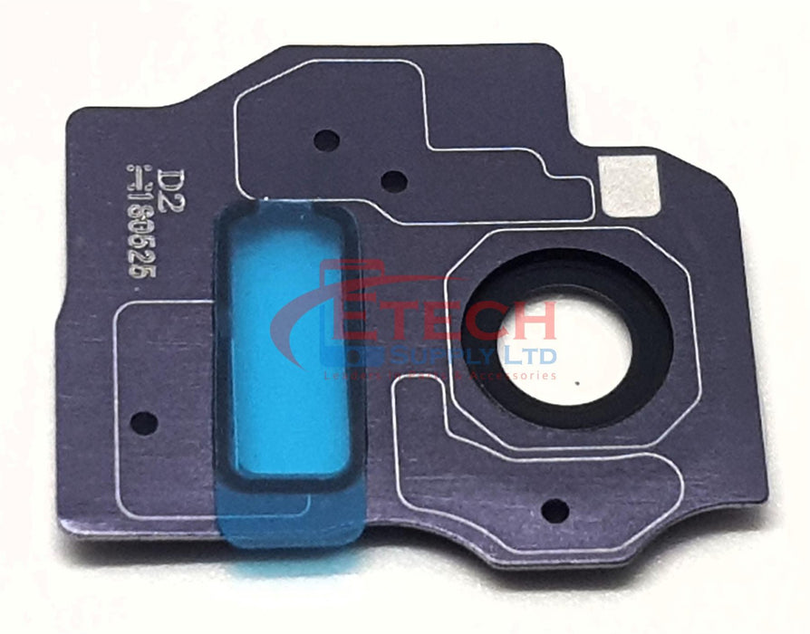 Samsung Galaxy S8 Plus G955F Replacement Rear Camera Ring With Lens & Adhesive - Orchid Grey