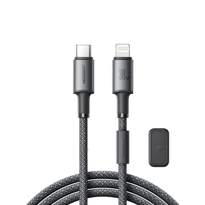 Joyroom S-A50 Unlimited Series 30W Fast Charging Cable | Type-C to Lightning | 1.2M | Dark Gray