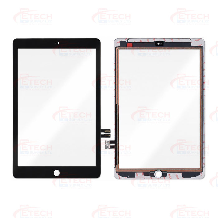 Apple iPad 6th Gen |2018| Replacement Digitizer | Tesa Adhesive | Premium Pro | Black