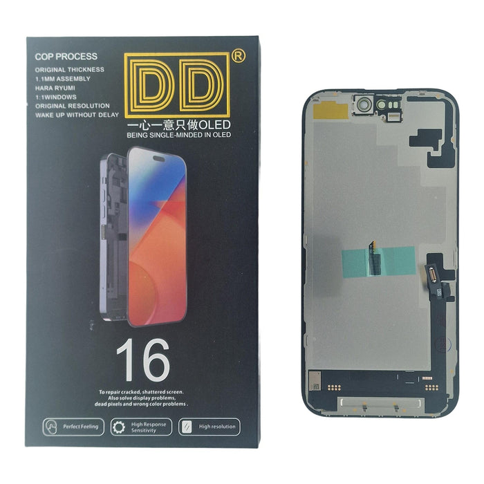 Apple iPhone 16 Replacement Screen | Soft OLED | DD