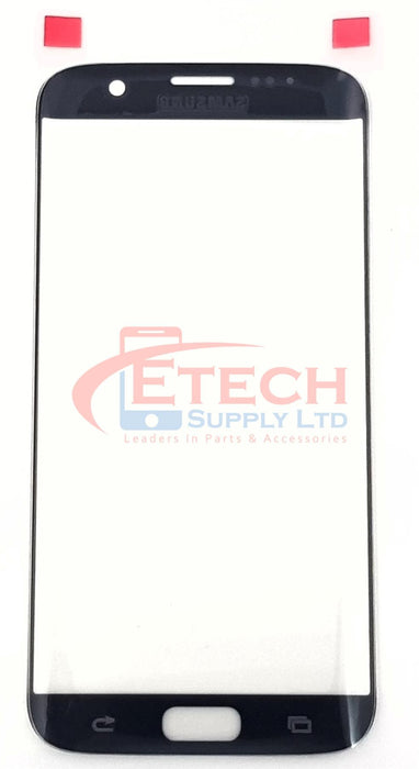 Samsung Galaxy S7 Edge G935F Replacement Top Glass Without OCA - Black Onyx