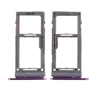 Samsung Galaxy S9 G960F / S9 Plus G965F Replacement Sim / SD Card Tray - Lilac Purple