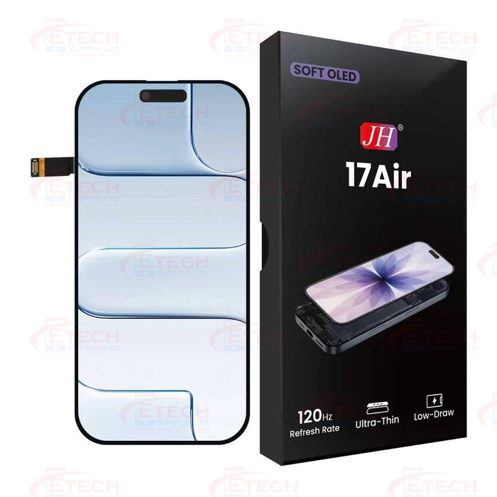 Apple iPhone 17 Air Replacement Screen | Soft OLED | 120Hz | JH