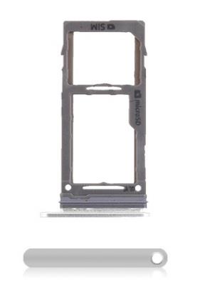 Samsung Galaxy S9 G960F / S9 Plus G965F Replacement Sim / SD Card Tray - Titanium Grey