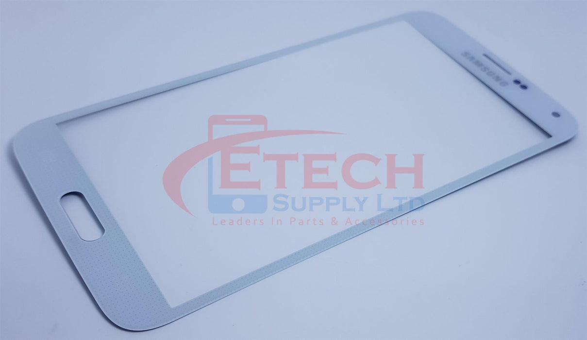 Samsung Galaxy S5  G900F Replacement Top Glass Without OCA - Shimmery White