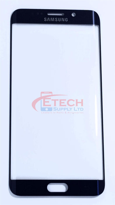 Samsung Galaxy S6 Edge Plus G928F Replacement Top Glass Without OCA - Black Sapphire