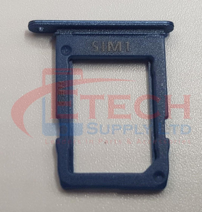 Samsung Galaxy A6 Plus A605F 2018 Replacement Sim 1 Card Tray - Blue