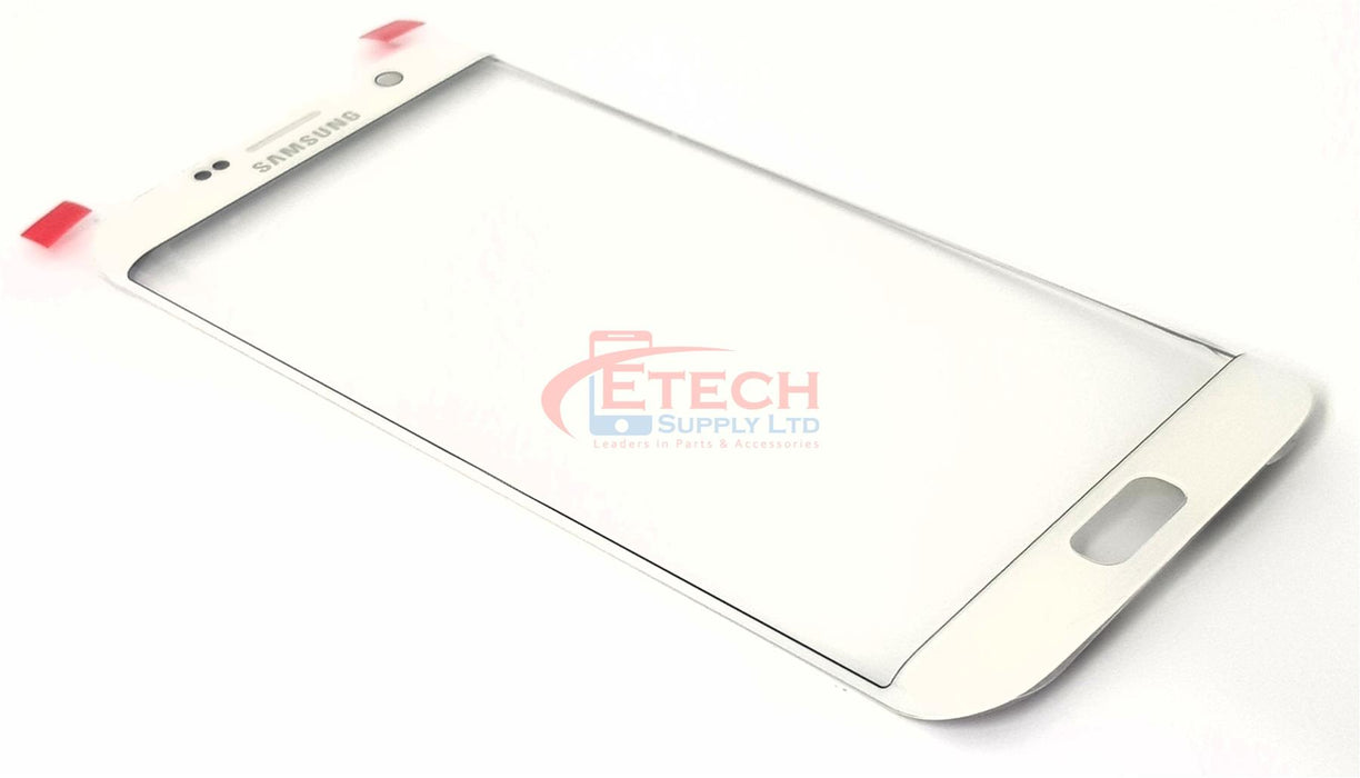 Samsung Galaxy S7 Edge G935F Replacement Top Glass Without OCA - White Pearl