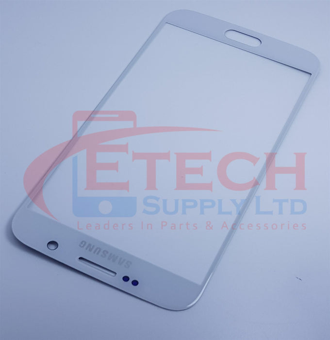 Samsung Galaxy S6 G920F Replacement Top Glass Without OCA - White Pearl