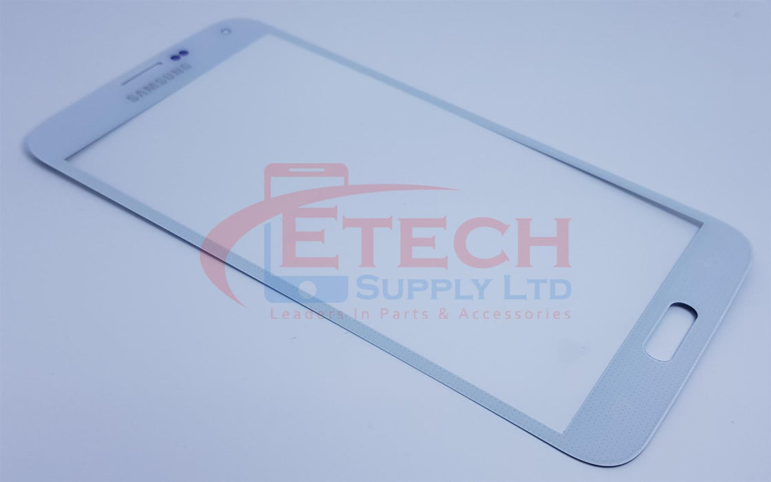 Samsung Galaxy S5  G900F Replacement Top Glass Without OCA - Shimmery White