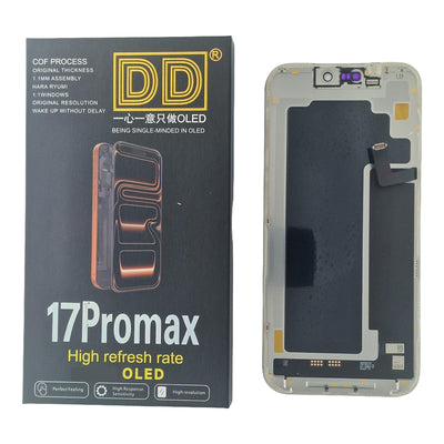 Apple iPhone 17 Pro Max Replacement Screen | Soft OLED | 120Hz | 1:1 Camera Hole | DD