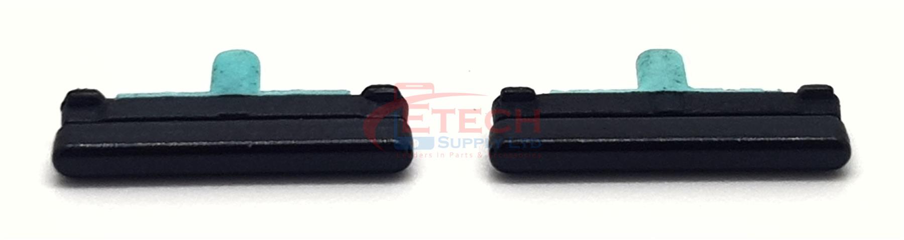 Samsung Galaxy S8 G950F / S8 Plus G955F Replacement External Volume / Power / Bixby Buttons Set - Midnight Black