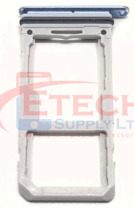 Samsung Galaxy S8 G950F / S8 Plus G955F Replacement Sim / SD Card Tray - Coral Blue