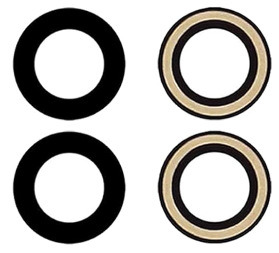 Apple iPhone 11 2019 Replacement Camera Lens Set With Adhesive - 2 Peices