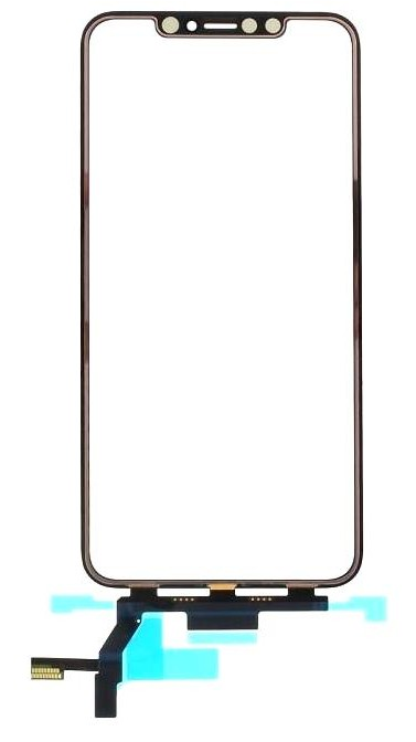 Apple iPhone XS Max Replacement Top Glass With Digitizer & OCA (Short Flex