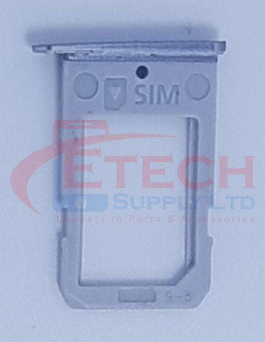 Samsung Galaxy S6 Edge G925F Replacement Sim Tray - Grey