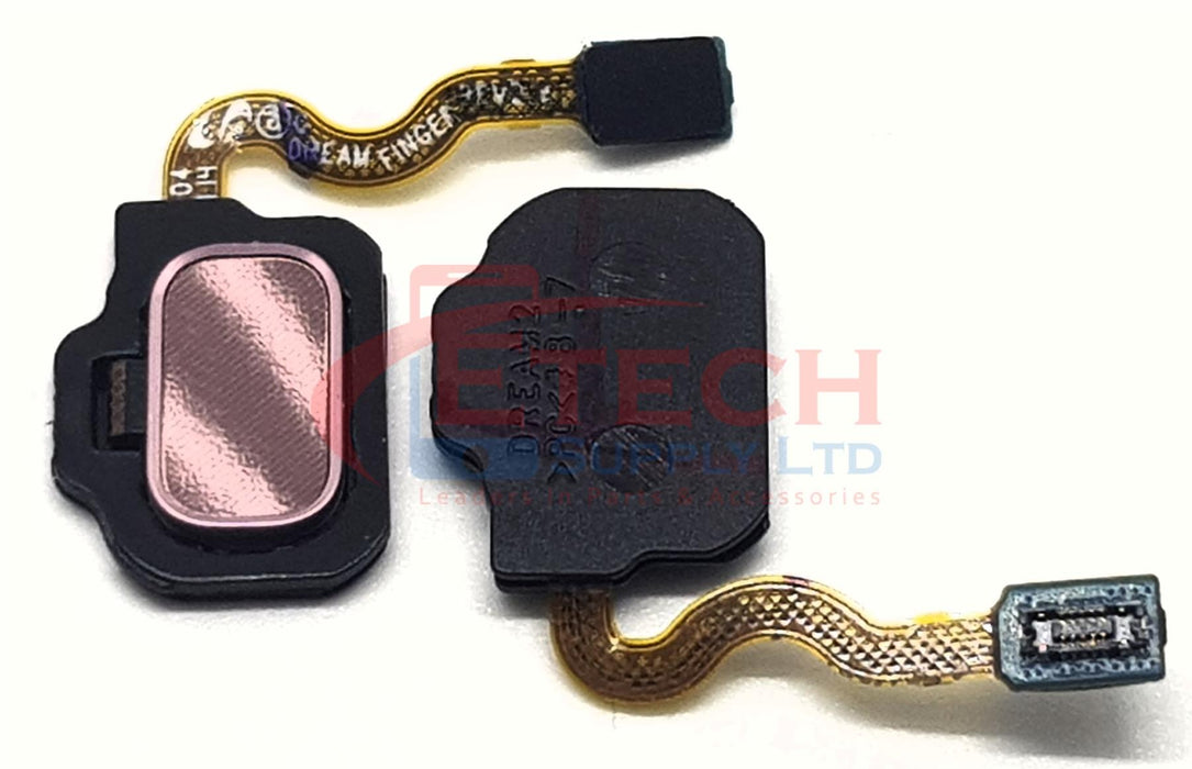 Samsung Galaxy S8 G950F / S8 Plus G955F Replacement Fingerprint Scanner Sensor Button  - Rose Pink