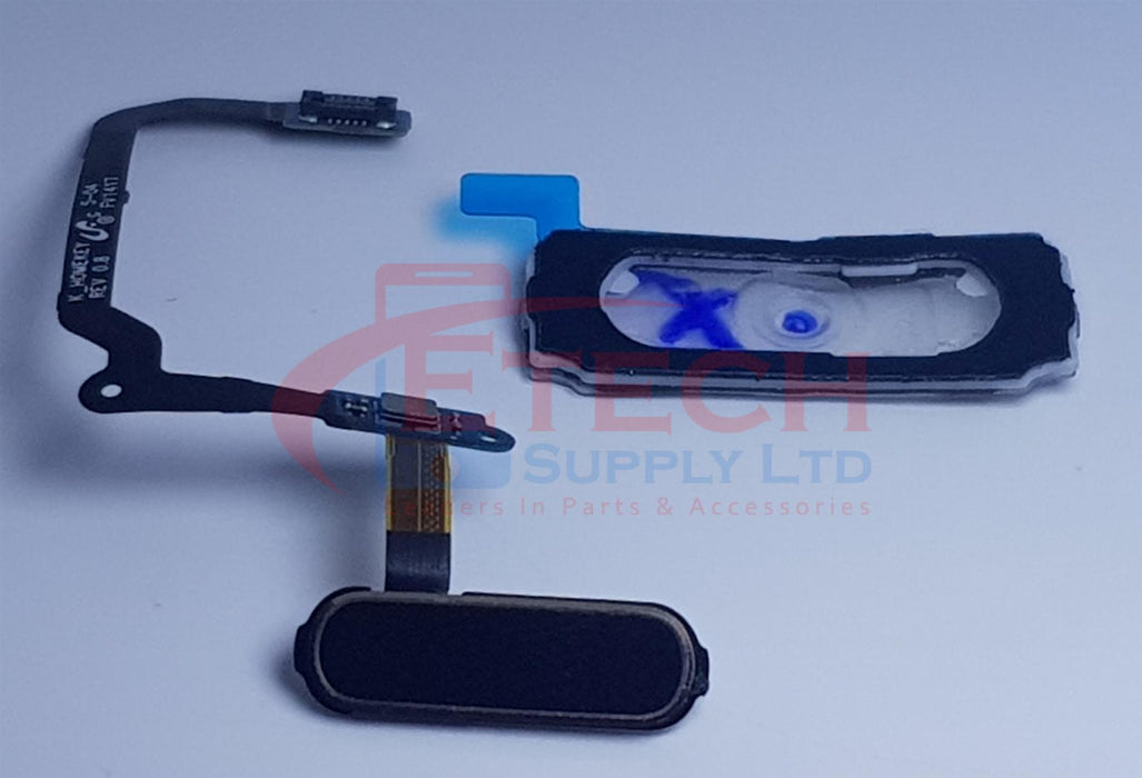 Samsung Galaxy S5 G900F Replacement Home Button With Flex Cable - Copper Gold