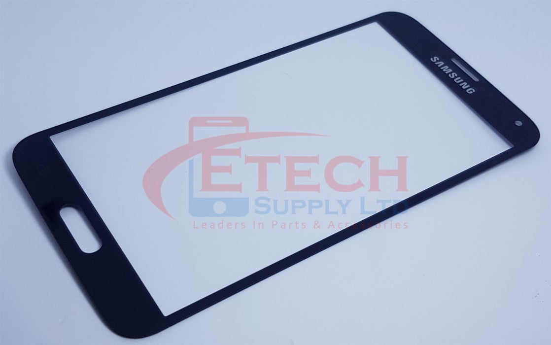 Samsung Galaxy S5  G900F Replacement Top Glass Without OCA - Electric Blue