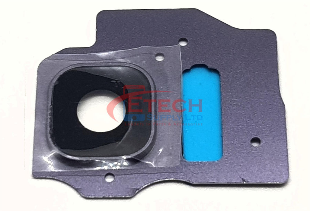 Samsung Galaxy S8 Plus G955F Replacement Rear Camera Ring With Lens & Adhesive - Orchid Grey