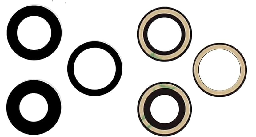Apple iPhone 11 Pro / 11 Pro Max 2019 Replacement Camera Lens Set With Adhesive - 3 Peices