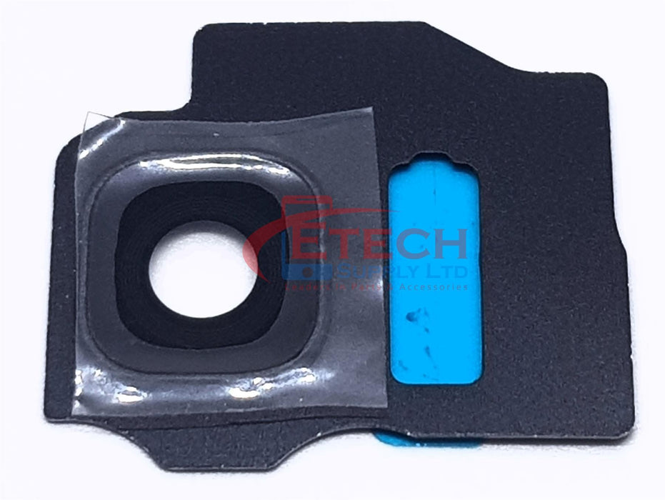 Samsung Galaxy S8 Plus G955F Replacement Rear Camera Ring With Lens & Adhesive - Midnight Black