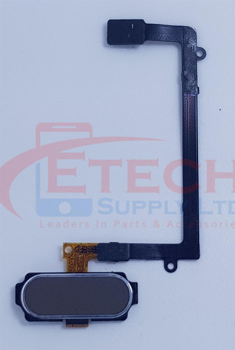Samsung Galaxy S6 Edge G925F Replacement Home Button With Flex Cable - Gold Platinum