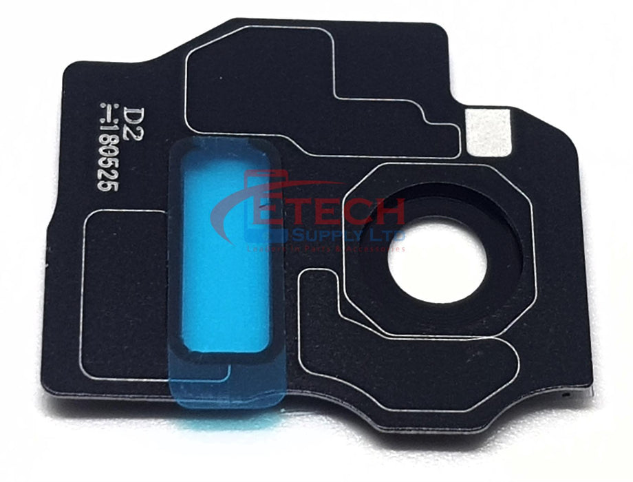 Samsung Galaxy S8 Plus G955F Replacement Rear Camera Ring With Lens & Adhesive - Midnight Black