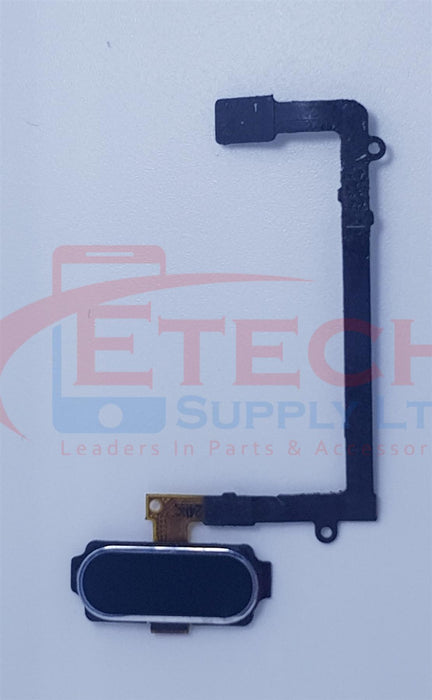Samsung Galaxy S6 Edge G925F Replacement Home Button With Flex Cable - Green Emerald