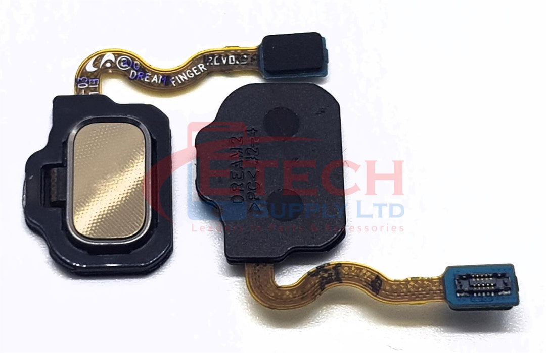 Samsung Galaxy S8 G950F / S8 Plus G955F Replacement Fingerprint Scanner Sensor Button  - Maple Gold
