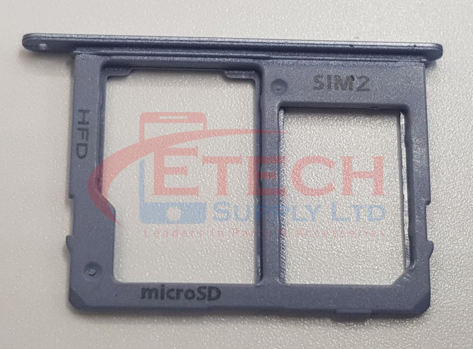 Samsung Galaxy A6 Plus A605F 2018 Replacement Sim 2 / SD Card Tray - Lavender