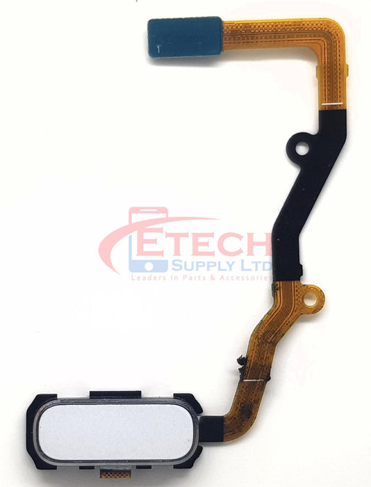 Samsung Galaxy S7 Edge Replacement G935F  Home Button -White Pearl