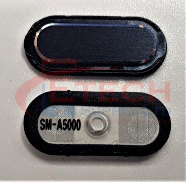 Samsung Galaxy A7 A700F 2015 Replacement Home Button - Midnight Black